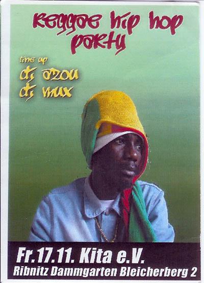 Flyer: Reggae Hip Hop Party