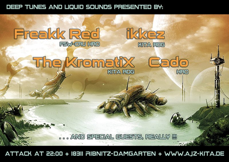 Flyer: Bass Wars — Rückseite