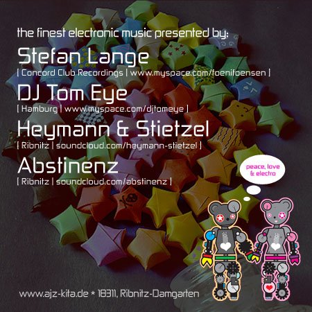 Flyer: Bionic Beats — Rückseite
