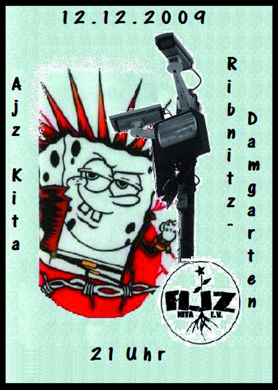 Flyer: Hardcore-Punk-Konzert (2009)